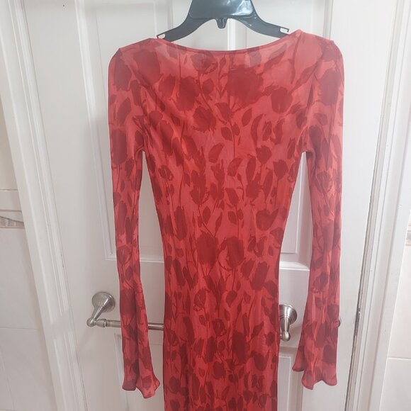 Realisation Par Red Havana The Gia Maxi Silk Dress - Picture 2 of 7